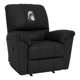 Rocker Recliner with Michigan State Spartans Sparty Logo